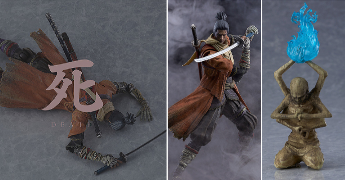經典死亡場景也高度還原！figma《隻狼：暗影雙死》「隻狼」可動模型 普通版 / DX 豪華版