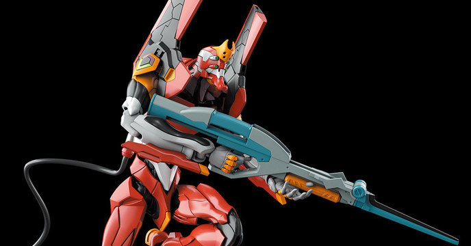 RG《福音戰士新劇場版》泛用人型決戰兵器 人造人 EVA 正規實用型 貳號機-先行量產機（人造人間エヴァンゲリオン 正規実用型 2号機 先行量産機）