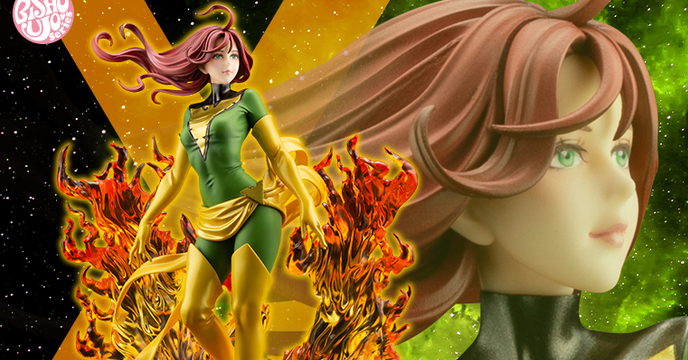 浴火重生的鳳凰之力～壽屋 MARVEL美少女系列「鳳凰 REBIRTH 限定版」1/7 比例 PVC 塗裝完成品（フェニックス REBIRTH 限定版）