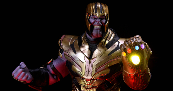【開箱】我的惡全都是為了這宇宙好 - Hot Toys - 《復仇者聯盟 終局之戰》 薩諾斯