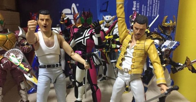 永遠的傳奇、時刻的經典!萬代S.H.Figuarts 皇后樂團 弗萊迪 默裘瑞  Live Aid Ver 開箱