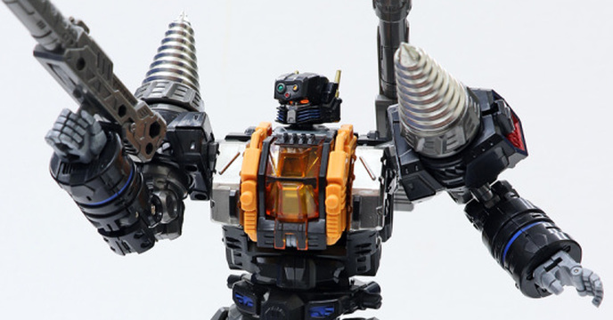 [D.M.S. 玩具報告] 千變萬化真。玩具  Diaclone DA-47 Trivers Tridigger VS DA-49 宇宙海兵隊裝甲服