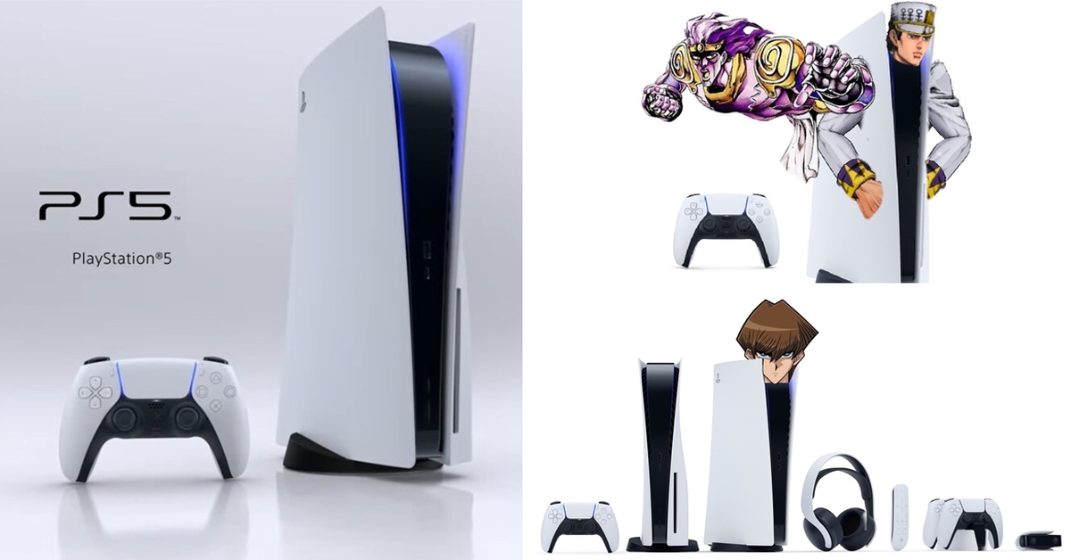 一秒變尊爵不凡的海馬瀨人？PlayStation 5 主機設計立刻被各國網友玩壞啦！