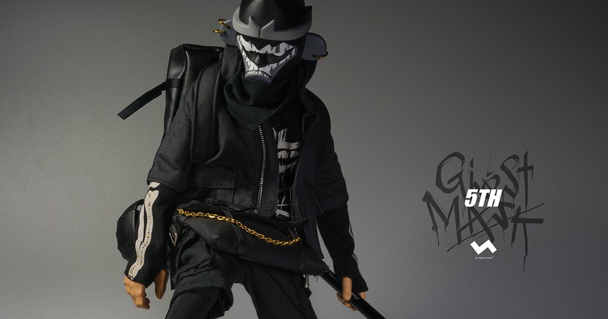暗中活躍的黑色身影！ J.T Studio Street Mask 系列5TH 的影武者「鬼魅