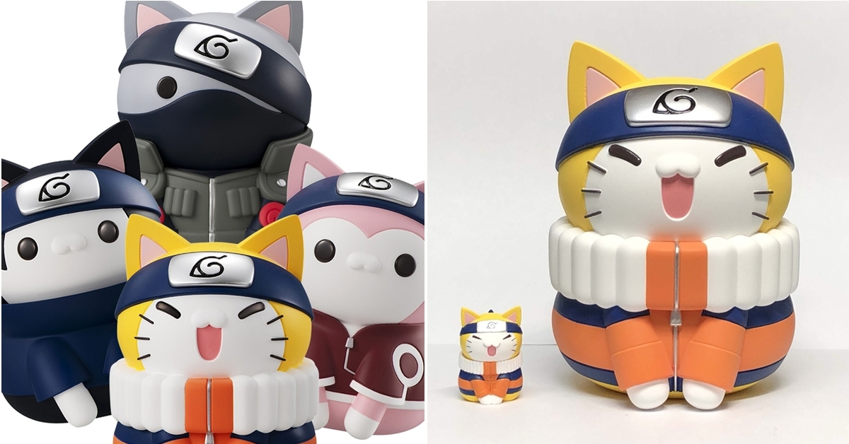 增大340%！MEGAHOUSE《火影忍者》大喵影忍者系列！PVC塗裝完成品（ニャンとも大きなニャルト！シリーズ）全四種