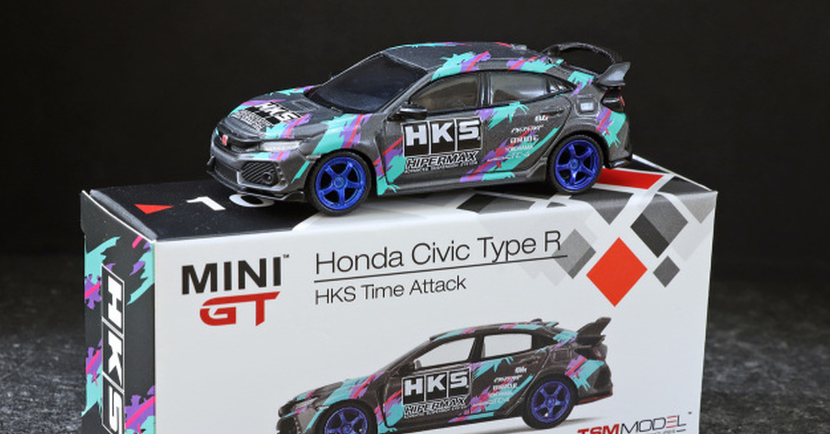 D.M.S. Report File 010 - MiniGT - 1/64 Honda Civic Type R (HKS Time Attack)