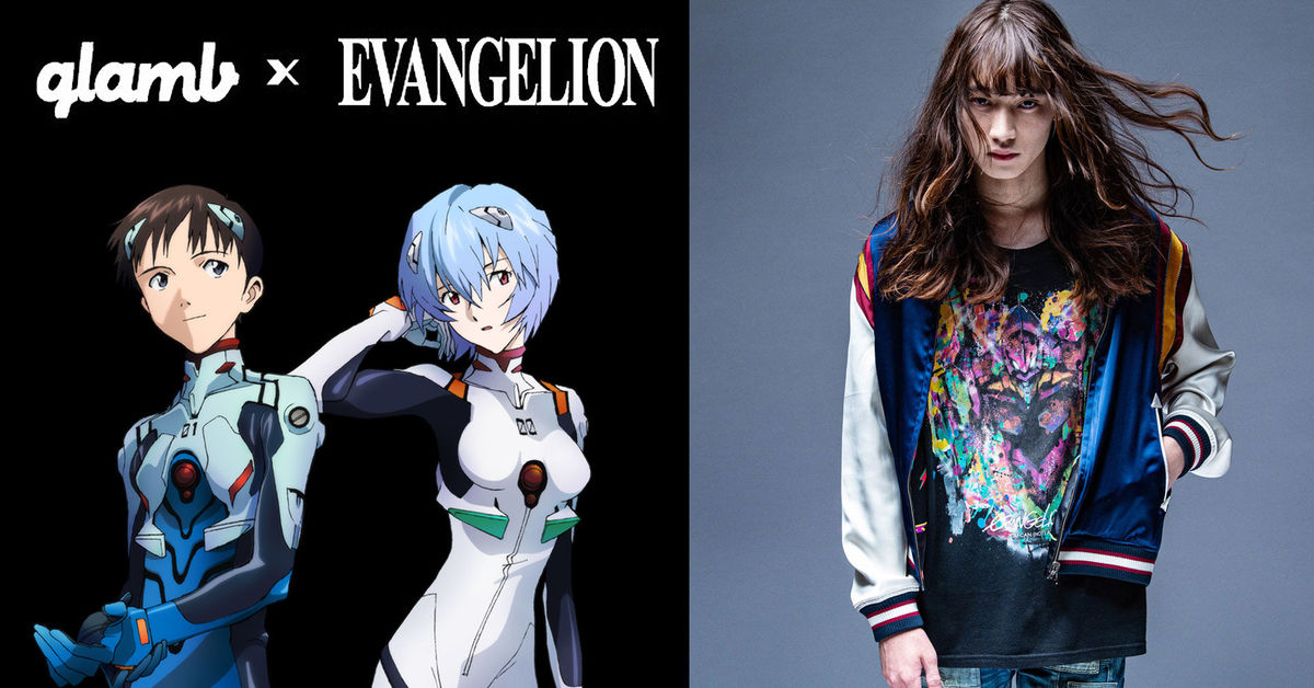 結合裏原宿街頭藝術風～「EVANGELION x glamb」推出七款《福音戰士新