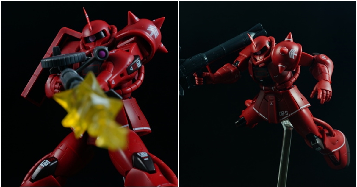 ROBOT魂 ZAKU II CHAR'S CUSTOM MODEL REAL MARKING
