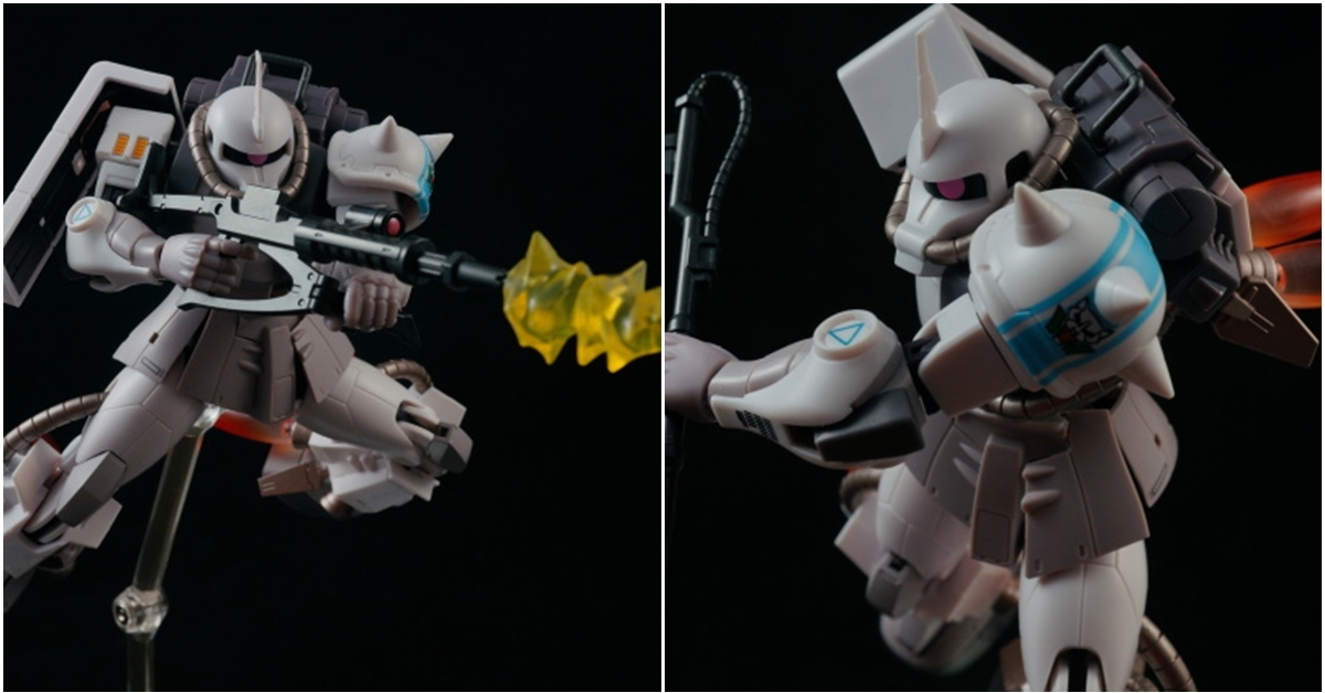 ROBOT魂 ZAKU II HIGH MOBILITY TYPE 白狼