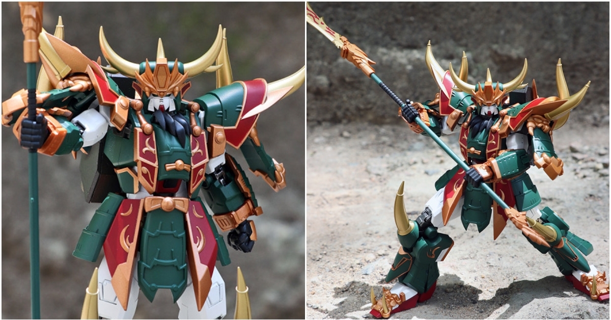 [D.M.S. 玩具報告] 鬼髯之大武勇 - Metal Robot 魂 - 關羽高達 QuanYu Gundam