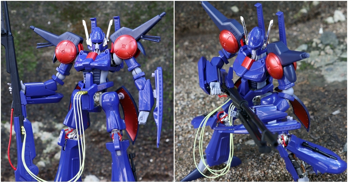 [D.M.S. 玩具報告] 寶藍色的騎士 - Hi-Metal R 重戰機 - 寶爵 Bat-Shu
