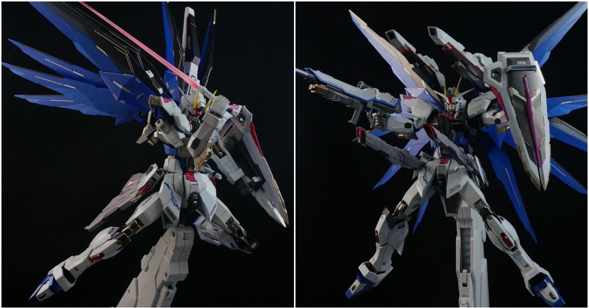 自由之翼2.0—Metal Build FREEDOM GUNDAM Concept 2 玩評報告 兼論MB 1.0及ROBOT魂版本