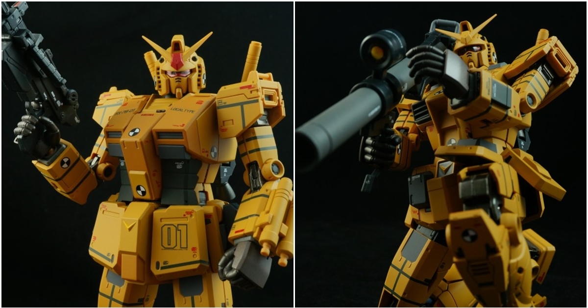 土豪與跳跳虎的風采—— G.F.F.METAL COMPOSITE RX-78-01 局地型鋼彈 初期配色