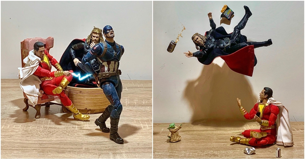 不用怕打雷也能當雷雷兄弟！—— MAFEX Shazam & S.H.F Thor endgame
