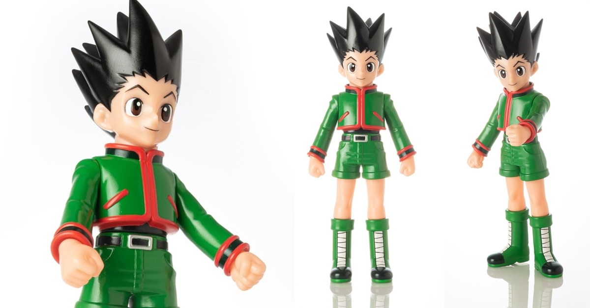 HKDSTOY《HUNTER×HUNTER 獵人》第一彈「小傑·富力士」日製軟膠人偶
