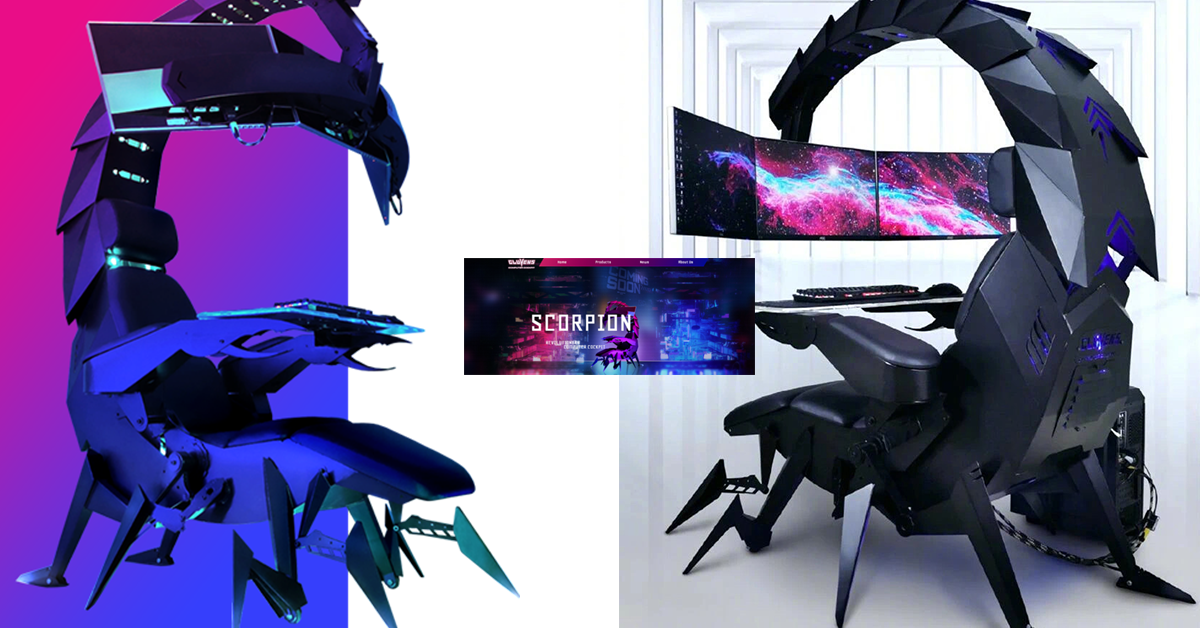 奇襲毒蠍是真的!!　上機械坐騎打電競會不會有點cyberpunk!!