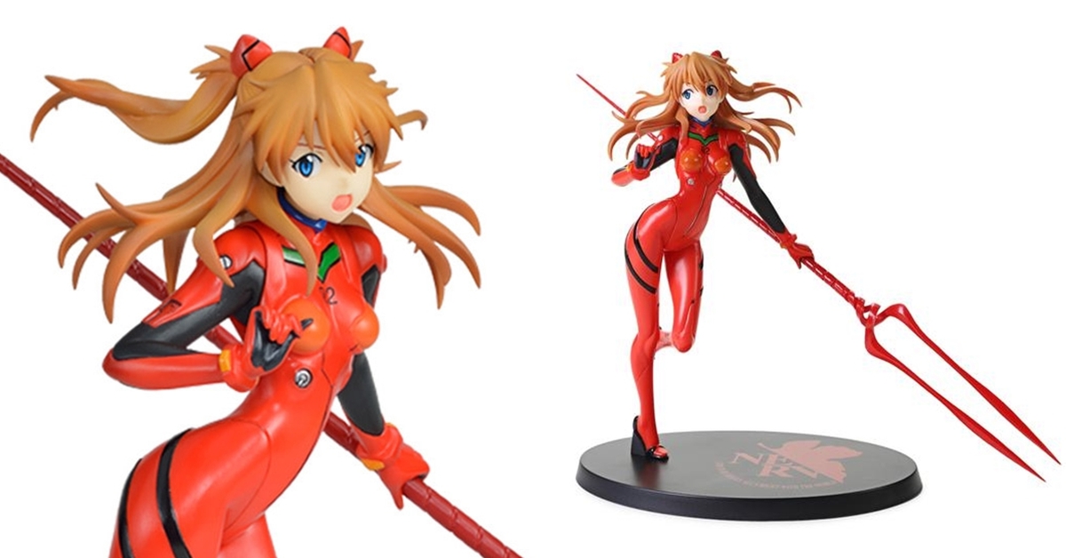 SEGA景品《福音戰士新劇場版》明日香 x 朗基努斯之槍 PM FIGURE  全長達35公分！