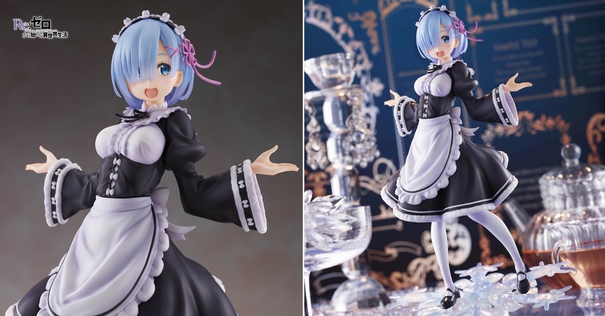 TAITO全新景品AMP《Re:從零開始的異世界生活》雷姆〜Winter Maid image ver. 〜全高27公分！
