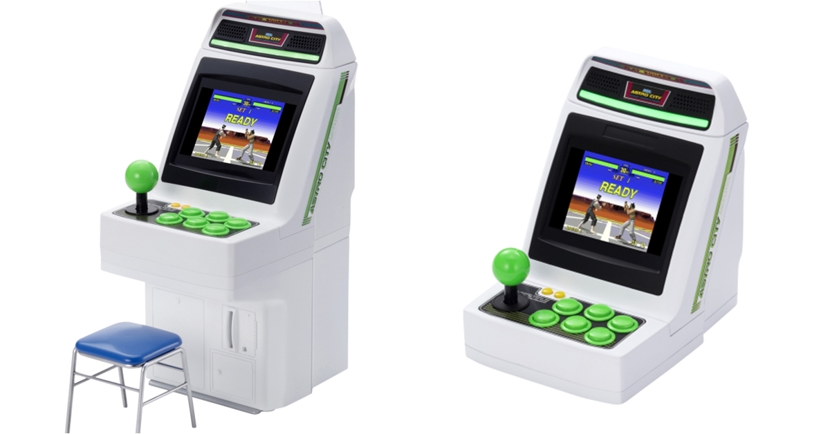 SEGA 「Astro City mini」迷你主機 台灣將於12月17日限量發售！