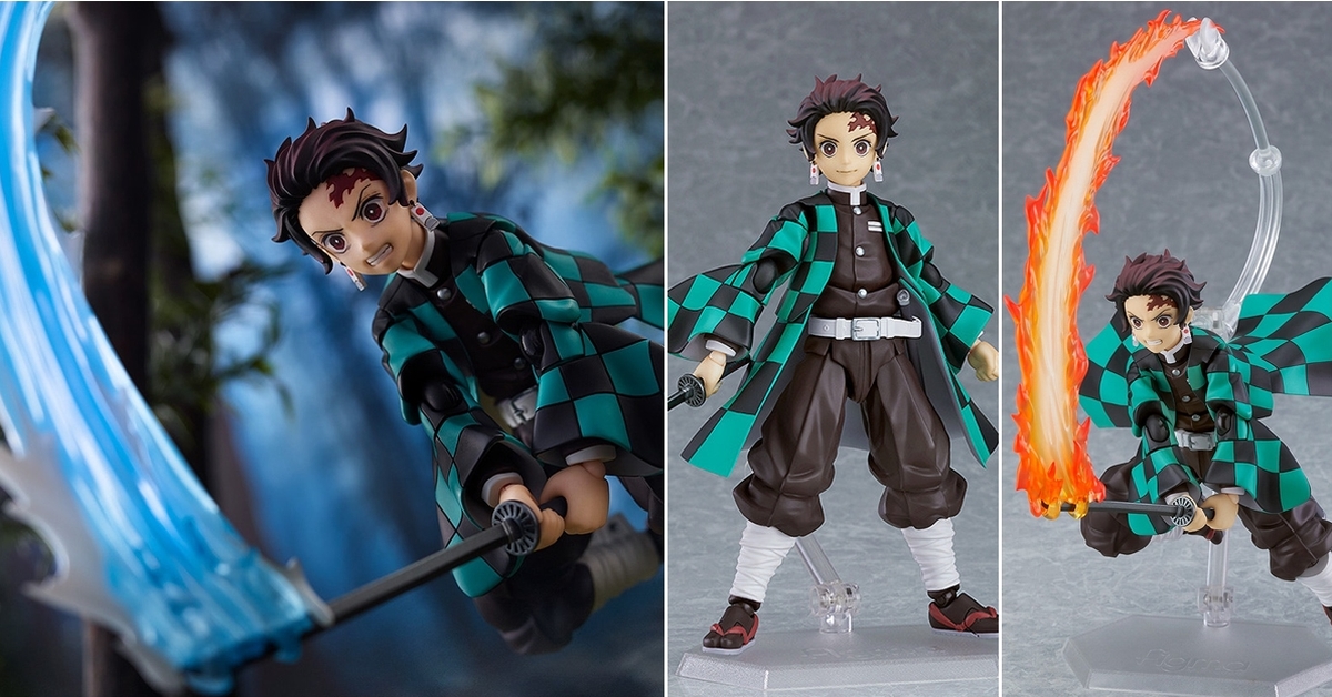 figma《鬼滅之刃》竈門炭治郎 可動人偶登場！DX版追加超萌妹妹與火之神神樂特效件