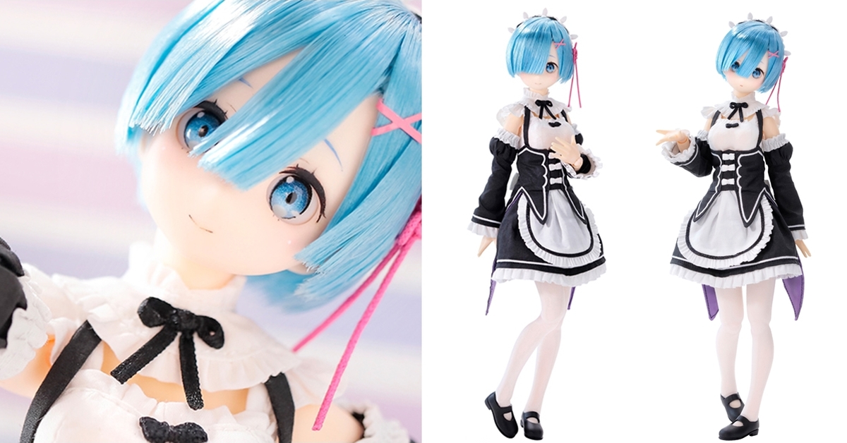Pureneemo Character《Re:從零開始的異世界生活》雷姆 1/6比例可動人偶 要被萌殺啦～～
