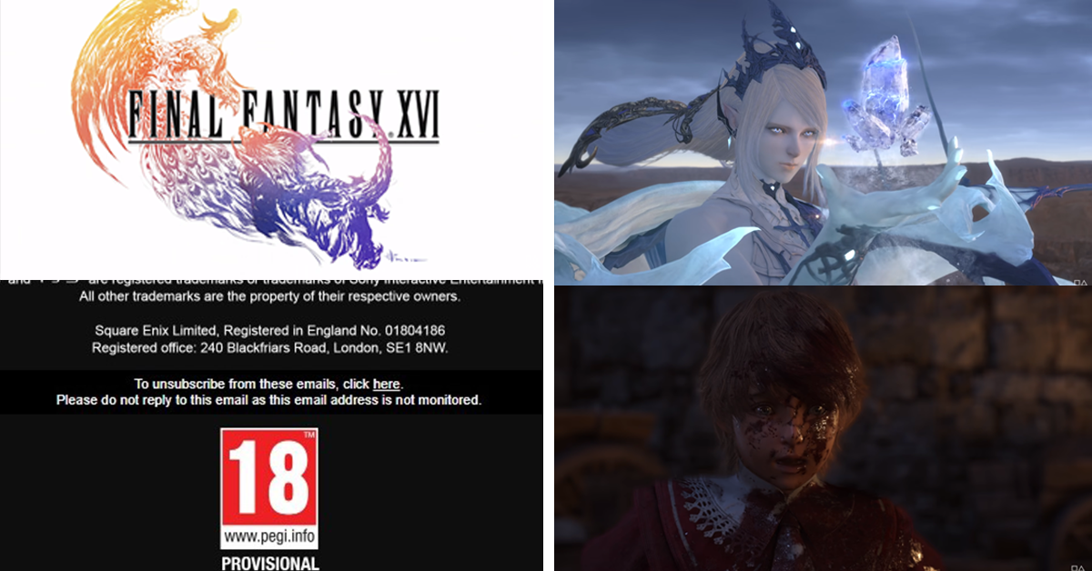 血濺《FF16》分級引爆話題　首度「限制級」18+尺度值得期待