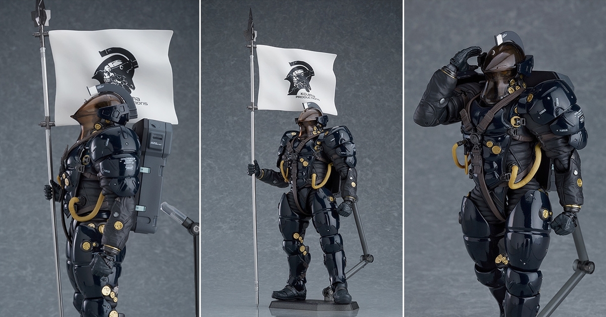 黑色版本再登場！figma小島製作 KOJIMA PRODUCTIONS 形象角色「 Ludens 黑色ver.」
