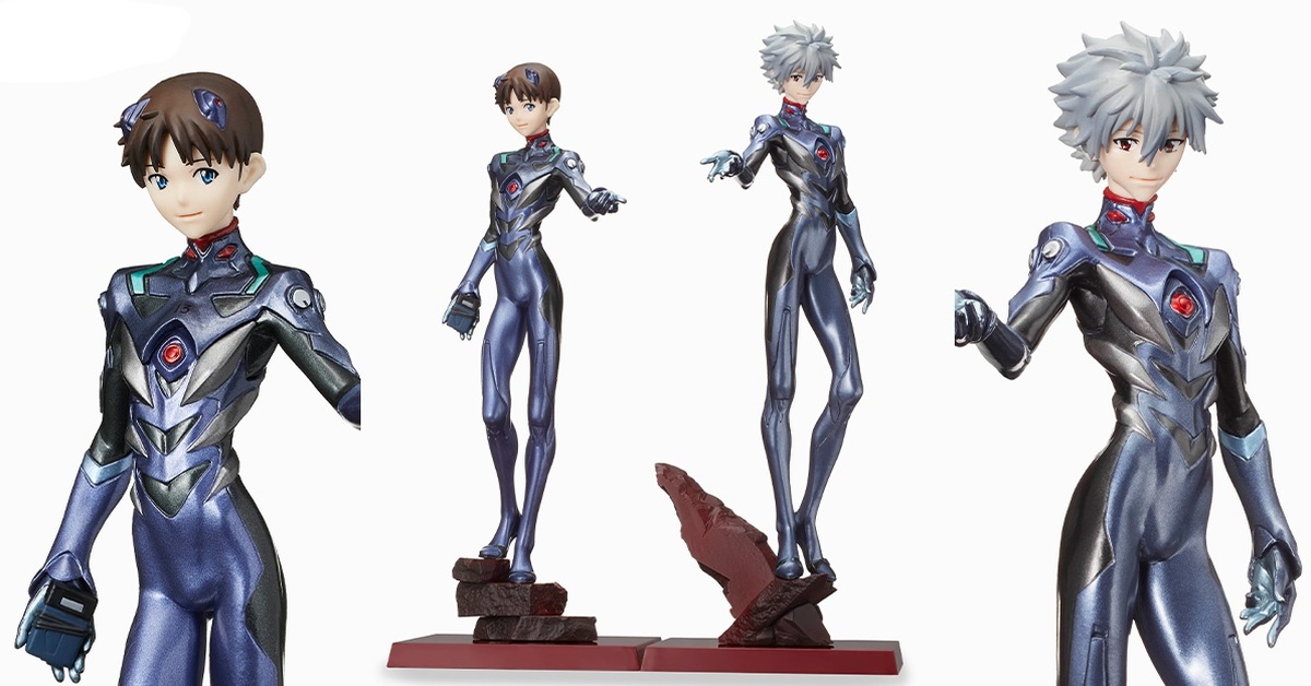 SEGA景品《福音戰士新劇場版》碇真嗣 & 渚薰 LPM FIGURE 駕駛服造型再現～