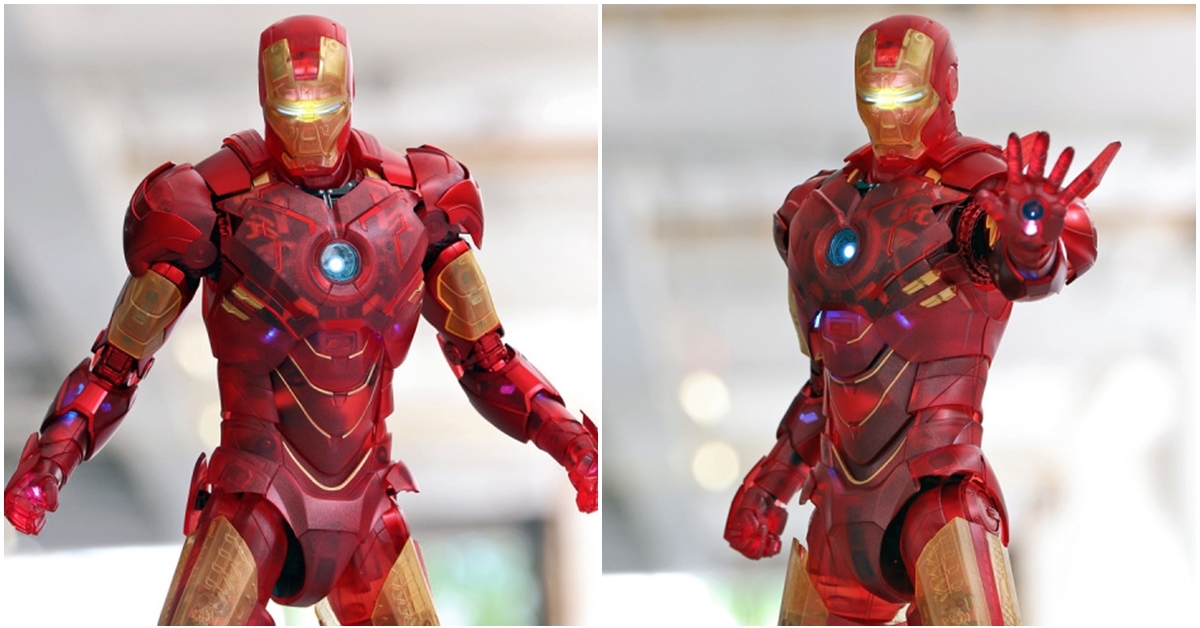[玩具報告] 限定的魅力？Hot Toys - 1/6 Iron Man MK-IV (Holographic Version)