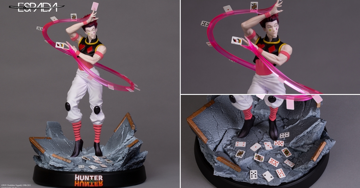 伸縮自在的愛～Espada Art《獵人HUNTER×HUNTER》西索·莫羅 1/6比例 限量雕像