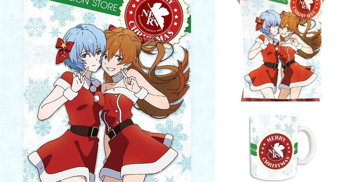 兩位女神我全都要！EVA STORE《新世紀福音戰士》綾波零&明日香 原創聖誕節周邊商品