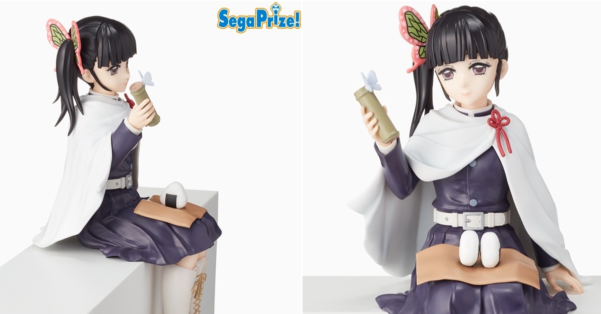 SEGA景品《鬼滅之刃》第四彈「栗花落香奈乎」FIGURE 一起坐著吃飯糰囉～