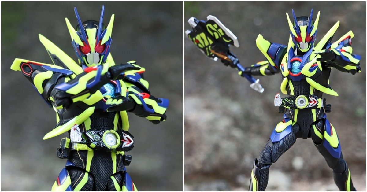 [D.M.S. 玩具報告] 吸睛的中間形態 - SHF 閃耀突擊蝗蟲 Shining Assault Hopper
