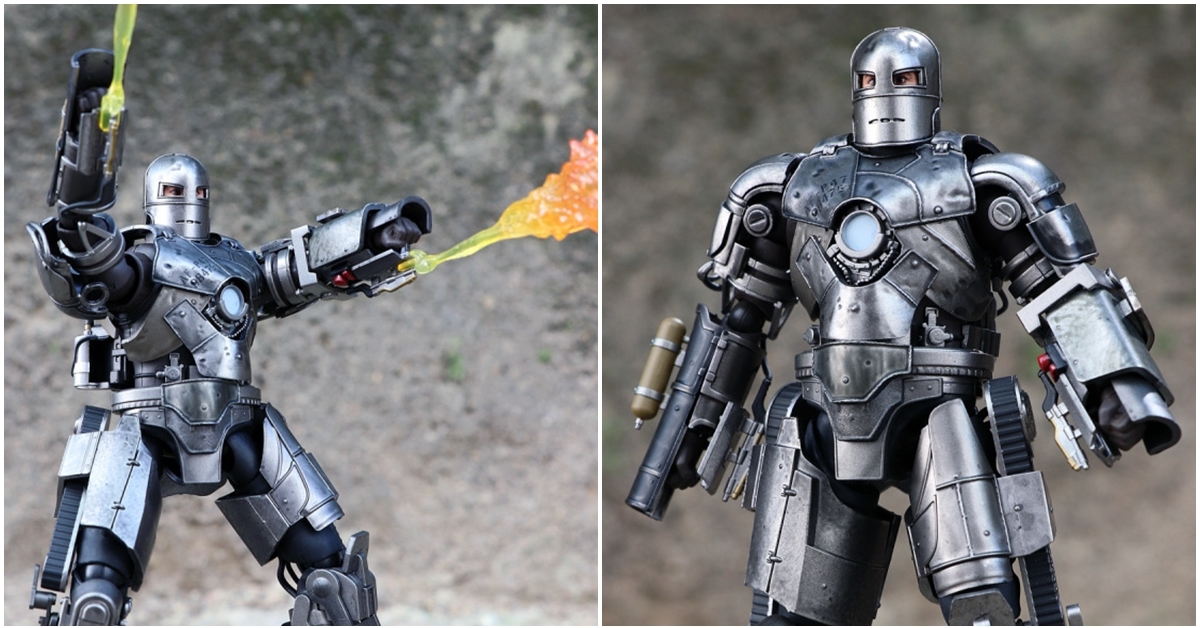 [D.M.S. 玩具報告] 鋼鐵人的原點 - SHF Iron Man MK-I