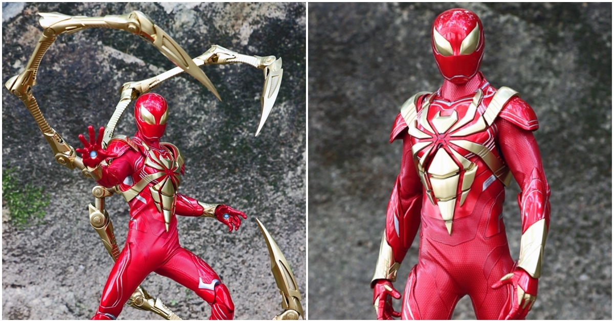 [D.M.S. 玩具報告] 最強的蜘蛛俠？Hot Toys Iron Spider Armor《Marvel’s Spider-Man Ver》