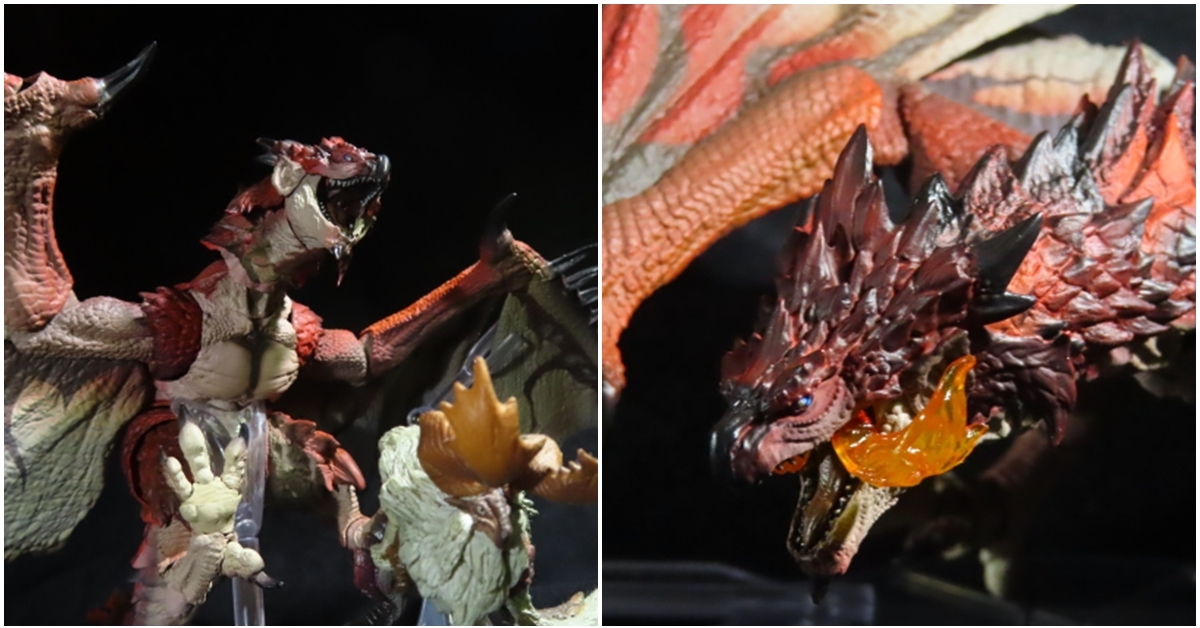【開箱】火龍為森林之頂 S.H.MonsterArts 雄火龍