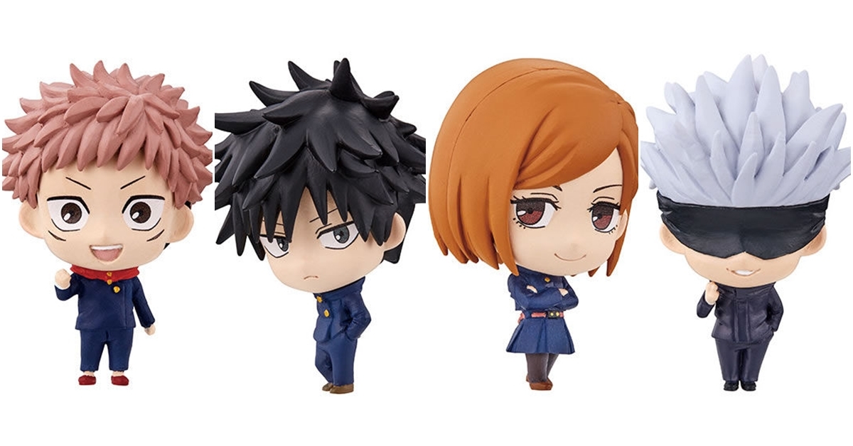 GASHAPON《咒術迴戰》角色人物收藏 第一彈轉蛋 Q萌大頭造型登場！