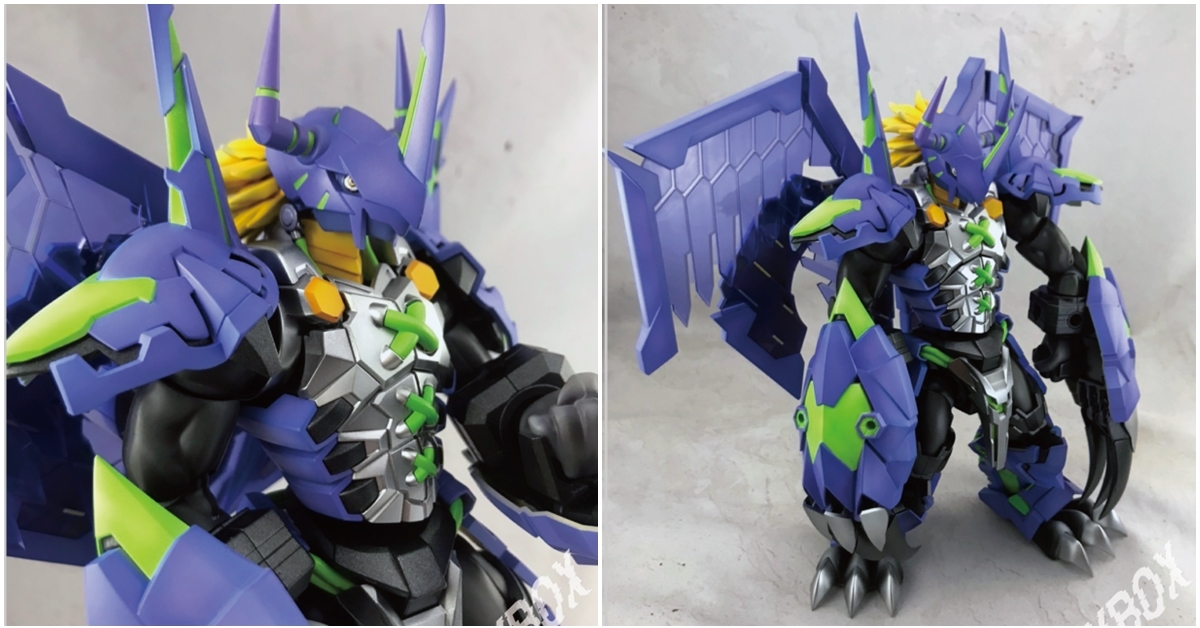 萬代 Figure-rise 數碼寶貝 戰鬥暴龍獸X初號機