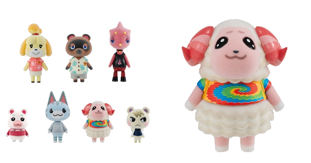 BANDAI CANDY《集合啦！動物森友會》植絨玩偶 食玩 收錄茶茶丸、小潤 七款人氣角色～