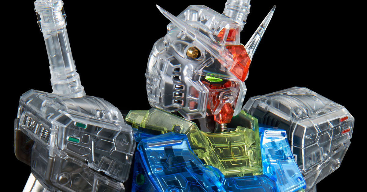 PG UNLEASHED RX-78-2 ガンダム用 クリアカラーボディが2021年3月発売