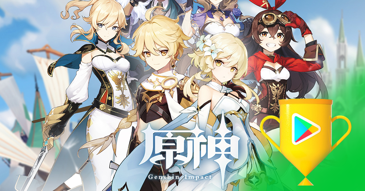 中國手遊《原神》再獲外界肯定  奪下日本2020年Google Play年度最佳遊戲獎