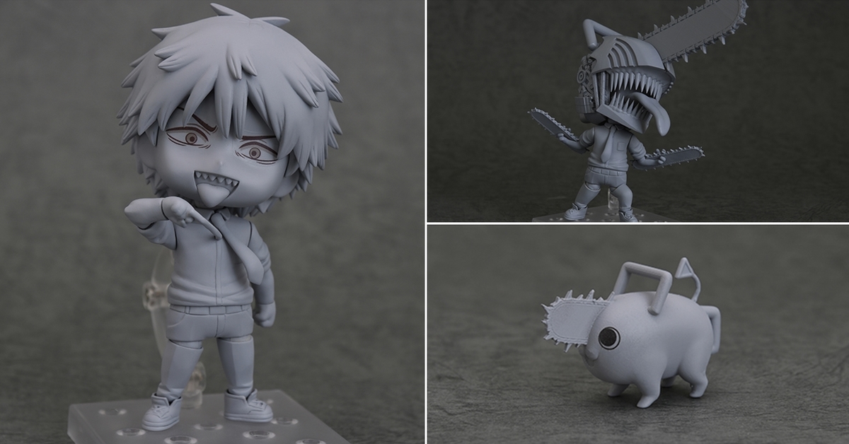 鏈鋸惡魔即將登場～黏土人《鏈鋸人》淀治／帕瓦 商品化決定&原型公開！