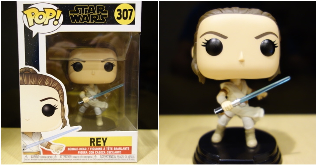 I'm Rey,.....Rey Skywalker. 芮 Funko PoP 電影系列 《星際大戰:天行者的崛起》307