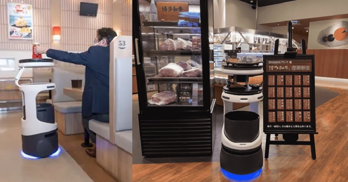 防疫措施再進化！日本餐廳嘗試採用「送餐機器人 Servi」為顧客服務