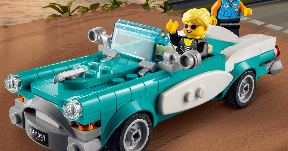 LEGO 40448 Ideas 系列【復古老爺車】2021首波滿額好禮活動即將開跑 