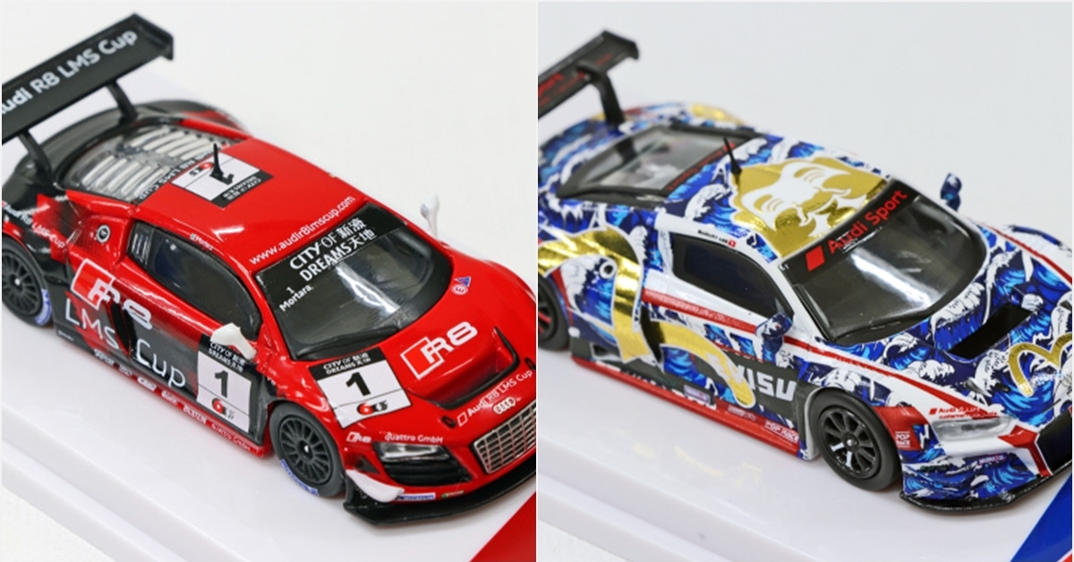 一砲五響！D.M.S. Report File 026 - Pop Race - 1/64 Audi R8 LMS