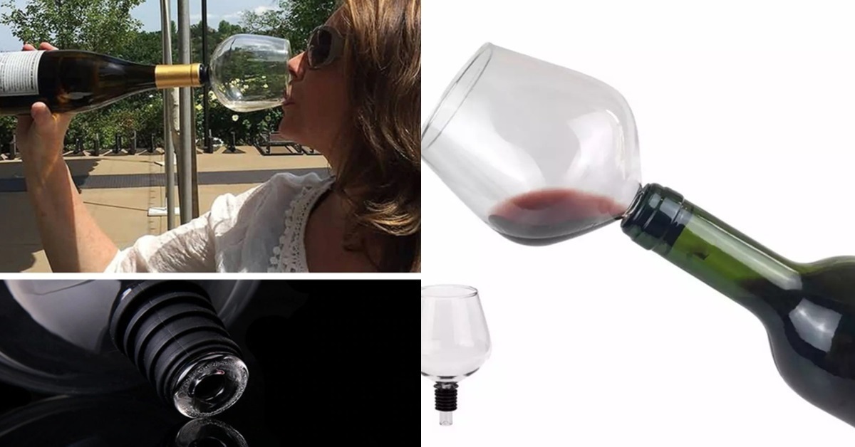 日本網友發現購物網站奇妙設計商品「紅酒酒杯飲酒器」 遭吐槽 : 這是漏斗吧！