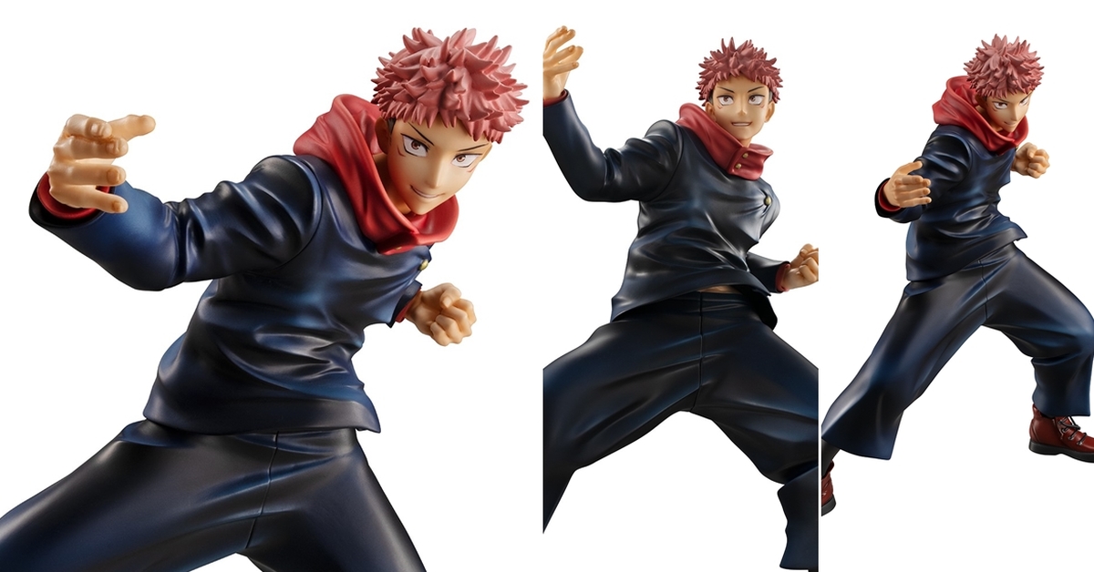 MEGAHOUSE《咒術迴戰》虎杖悠仁 1/8比例塗裝完成品 精美展現手指細節！