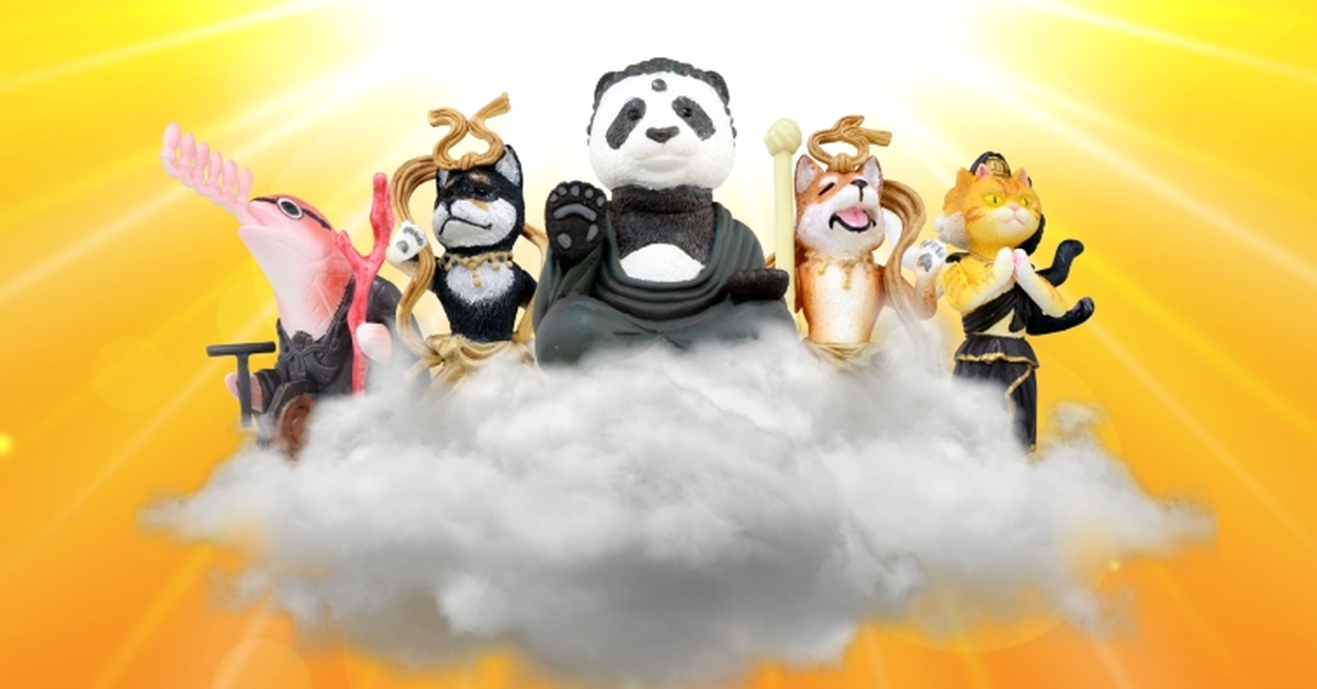 胖達佛佛光普照～T-ARTS 佛系轉蛋「動物佛像」爆笑降臨！