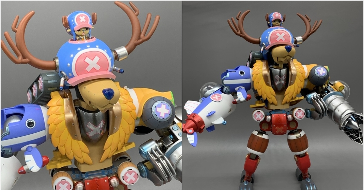 疫情下，從業餘到…專業?!的… 模型製作！! 萬代 Bandai “one piece “ 航海王 chopper robo喬巴機械人